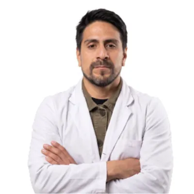 Retrato de Dr. Johann Bill Pinedo Ávila